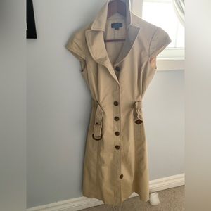 Tahari, safari inspired dress